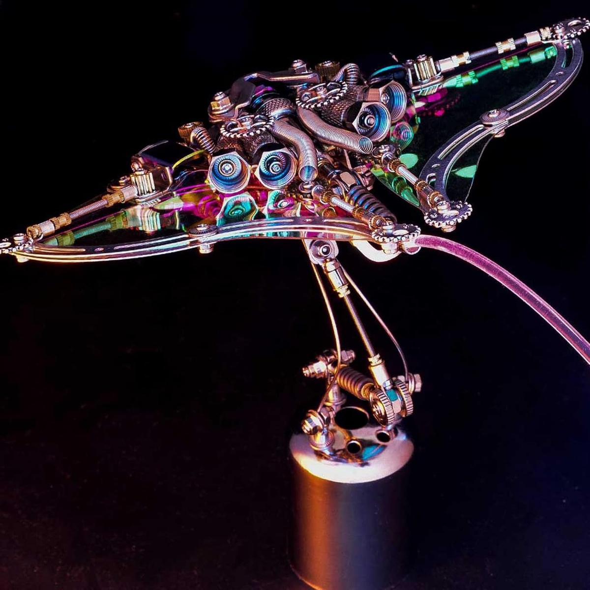 Mechanical Manta Ray Assembly Model, Jigsaw Crafts Brain Teaser