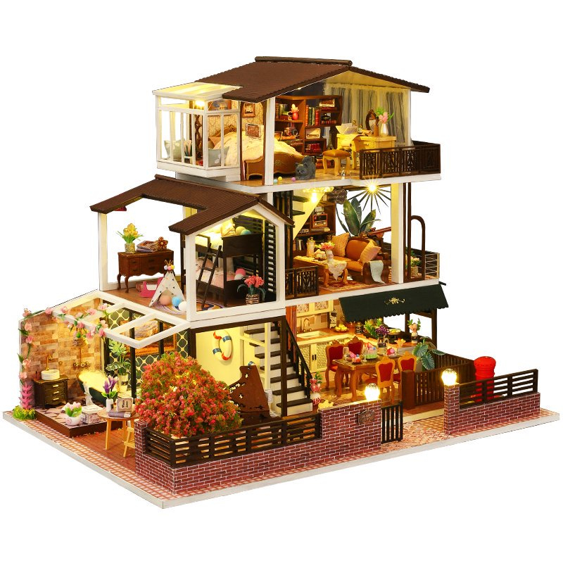Romantique 3D Wooden Miniature Model Kit