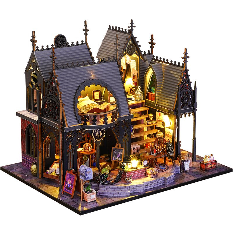 Luna's Magic House 3D Wooden Miniature Model Kit