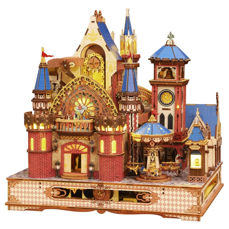 Annik Castle 3D Wooden Miniature Model Kit