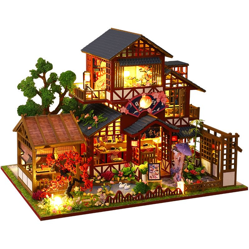 Harmony & Joy Cottage 3D Wooden Miniature Model Kit