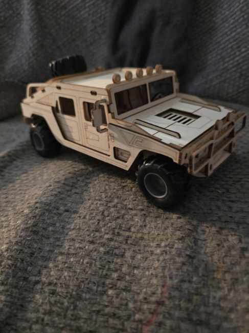 3D Wooden Puzzle Off-Road Car for Adults, Brain Teaser 3D Puzzles photo review