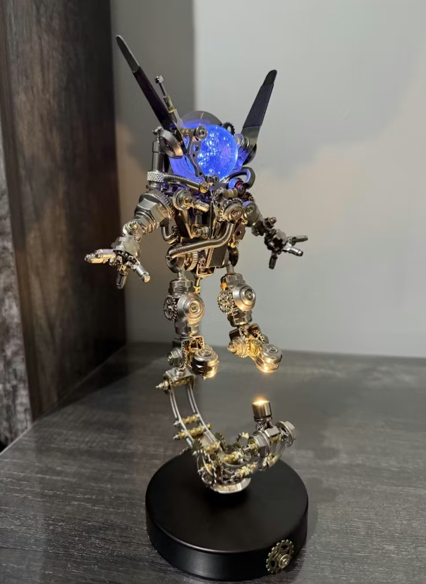 Space Rabbit Astronaut Mechanical Model DIY Ornament photo review