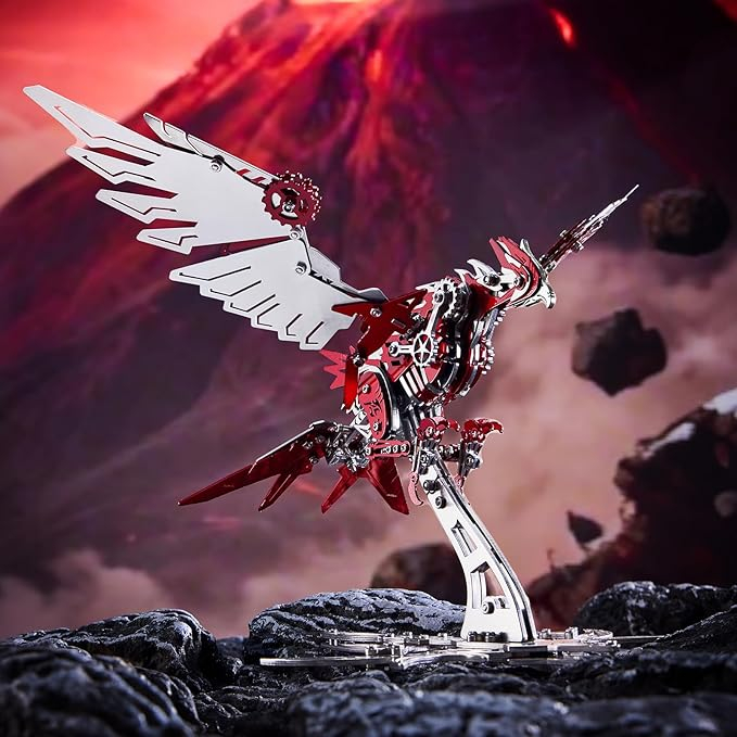 3D Puzzle Mechanical Eagle Models Kits for Men Teens and Students - Image 7