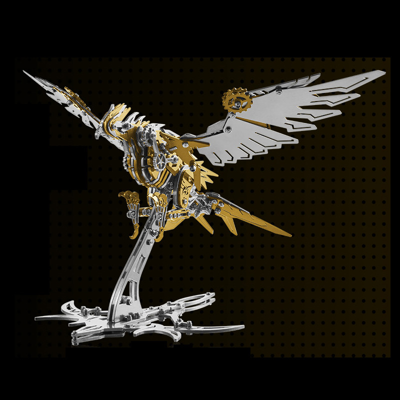 3D Puzzle Mechanical Eagle Models Kits for Men Teens and Students - Image 2